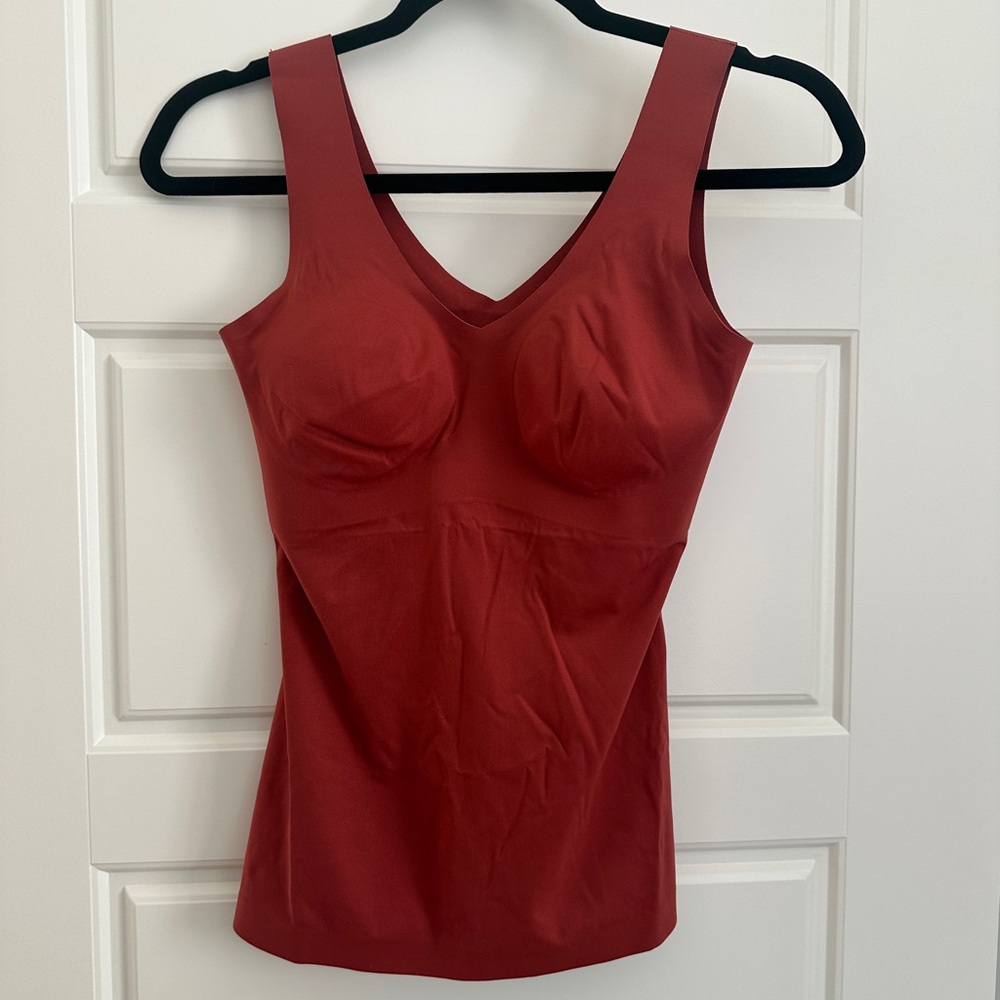 Knix Red Shapewear Camisole with Built-in Support (Luxelift)